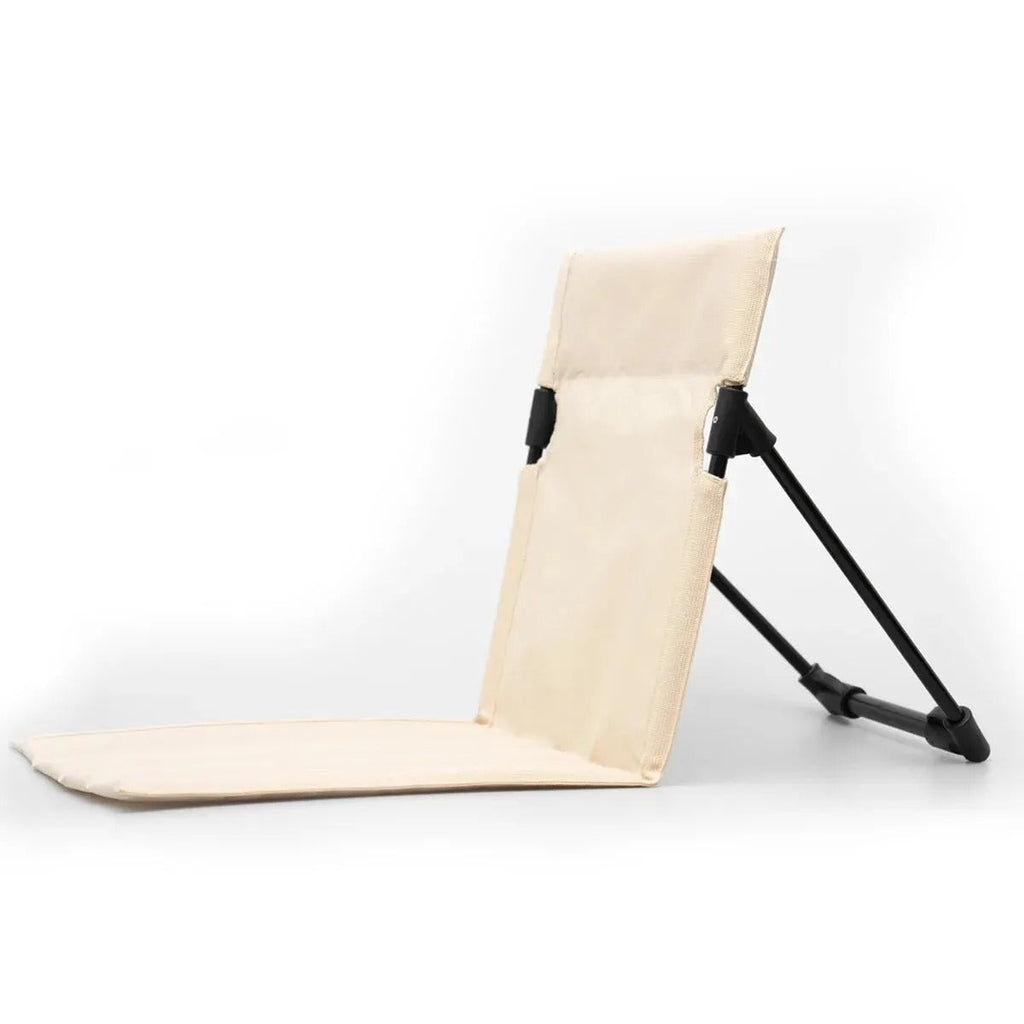 CoastNest Folding Beach Chair with Backrest for Camping and Outdoor Use