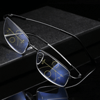 Adaptive Progressive Smart Glasses with Light-Responsive Lenses