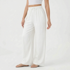 FlowEase Women's Wide Leg Drawstring Pants with Pockets