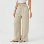 FlowEase Women's Wide Leg Drawstring Pants with Pockets