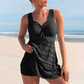 Seaflair Tankini Set | Women's Full Coverage Two-Piece Swimwear