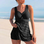 Seaflair Tankini Set | Women's Full Coverage Two-Piece Swimwear
