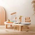 MelodyNest Wooden Music Activity Table for Toddlers Learning Through Play