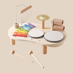 MelodyNest Wooden Music Activity Table for Toddlers Learning Through Play