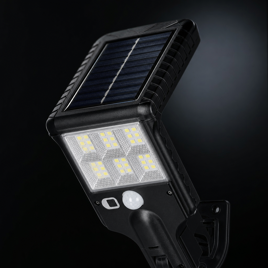 BrightSentinel Solar Motion Sensor Outdoor Security Light