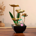 AquaZen Fontaine Intérieure LED Design Lotus