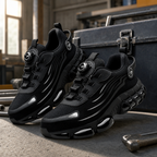 ForgeStep Men's Lightweight Safety Work Shoes with Quick Lace System