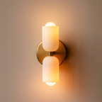 Modern Luméa Wall Light in Acrylic with Soft Lighting