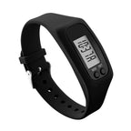 MoveTrack Digital Pedometer Watch with Step Counter and LED Display