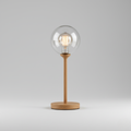 Glass Globe Table Lamp