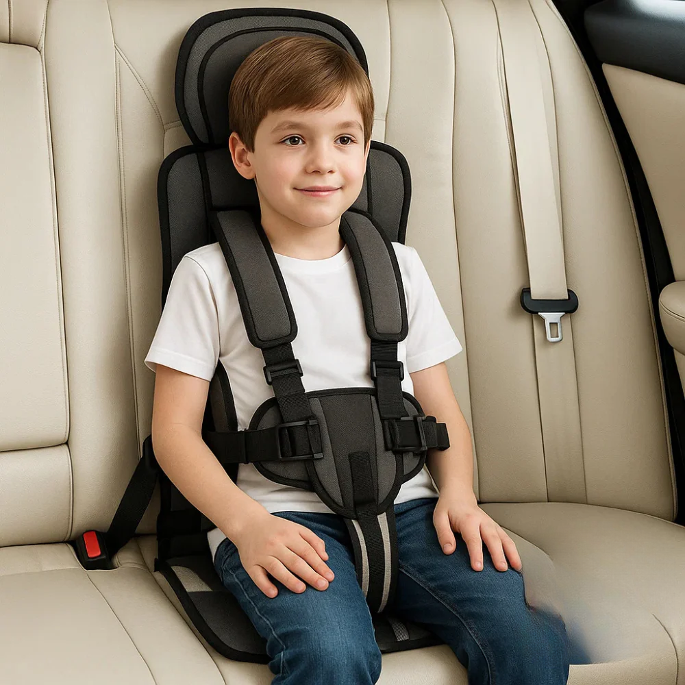 TravelNest Foldable Child Travel Seat with Adjustable Straps