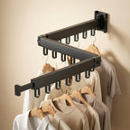 Retractable Wall Mounted Clothes Drying Rack