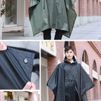 TrailGuard Rain Poncho | Waterproof, Lightweight & Compact Packable Design