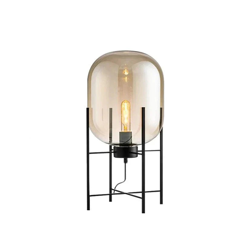 Fuméria Table Lamp Smoked Glass Modern Minimalist Design