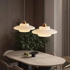 Velunor Lustre en Verre Moderne Suspension Scandinave Chic