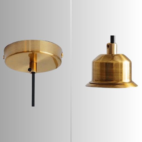 Velunor Lustre en Verre Moderne Suspension Scandinave Chic