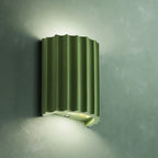 Veloria Textured Modern Ribbed Wall Light