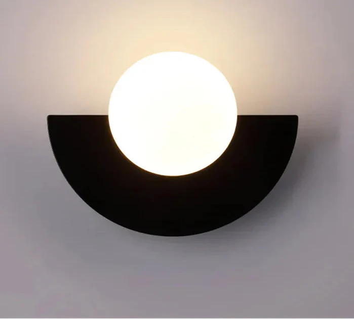 Coloréa Applique Murale Boule LED Minimaliste Colorée