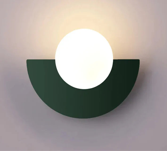 Coloréa Applique Murale Boule LED Minimaliste Colorée