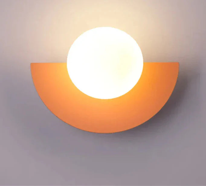 Coloréa Applique Murale Boule LED Minimaliste Colorée