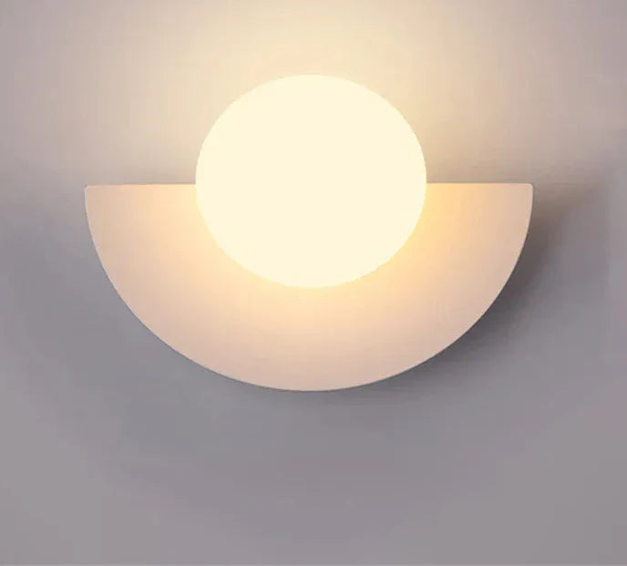 Coloréa Applique Murale Boule LED Minimaliste Colorée