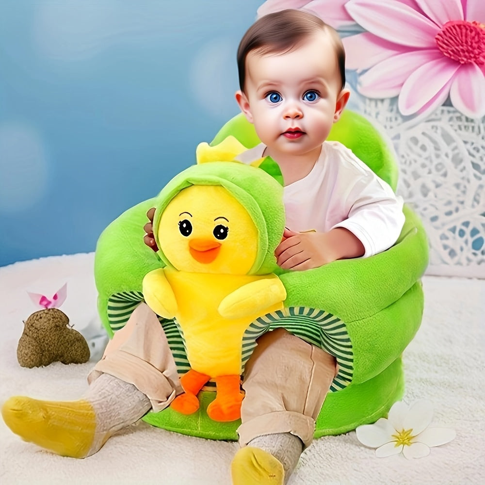 Plush Bird Support Chair for Babies – Soft Sitting & Standing Practice