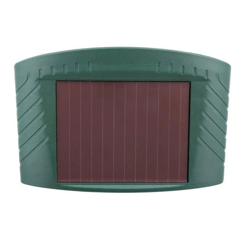 Solar Motion-Activated Ultrasonic Animal Deterrent for Gardens and Yards