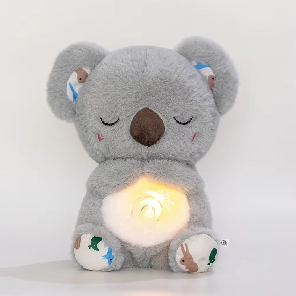 Soothing Heartbeat Companion Plush - Calming Breathing Toy for Kids and Adults