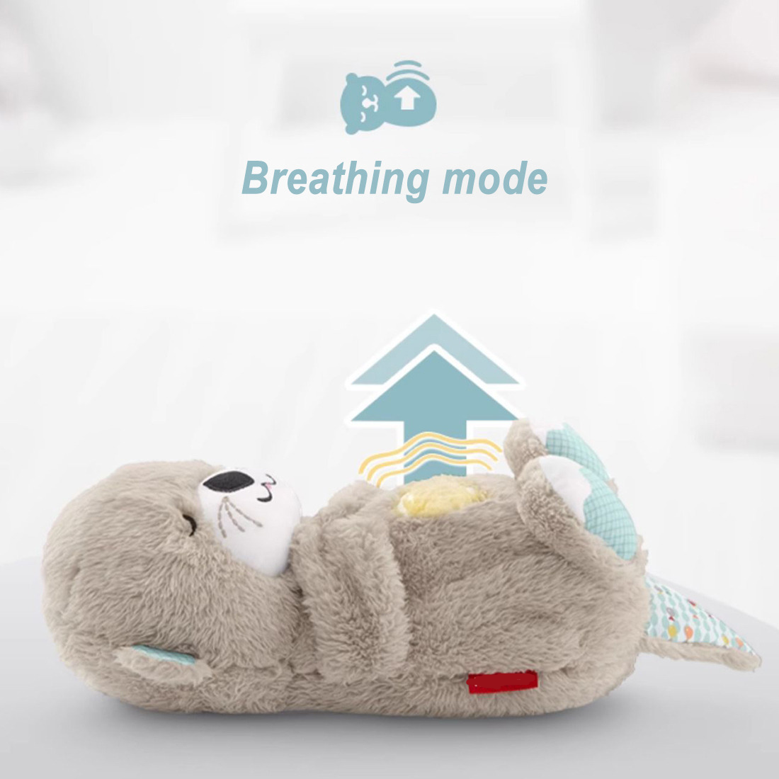 Soothing Heartbeat Companion Plush - Calming Breathing Toy for Kids and Adults