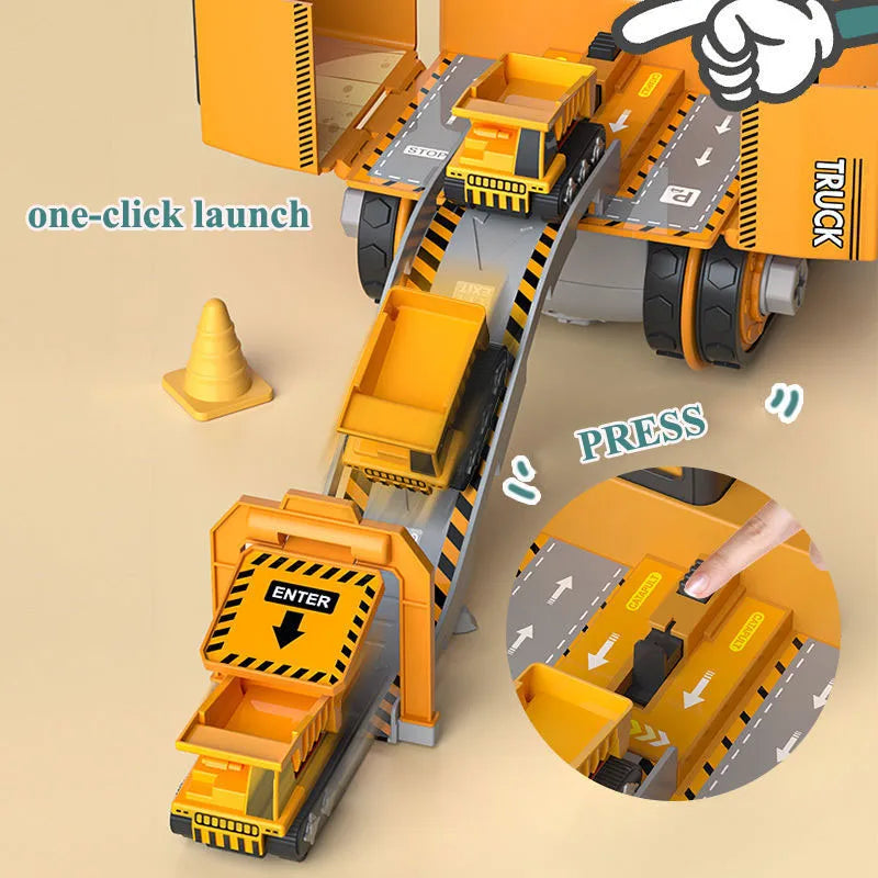 BuildCraft Kids Construction Vehicle Building Set with Tool Kit Toy