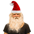 Premium Realistic Latex Transformation Mask with Detailed Beard