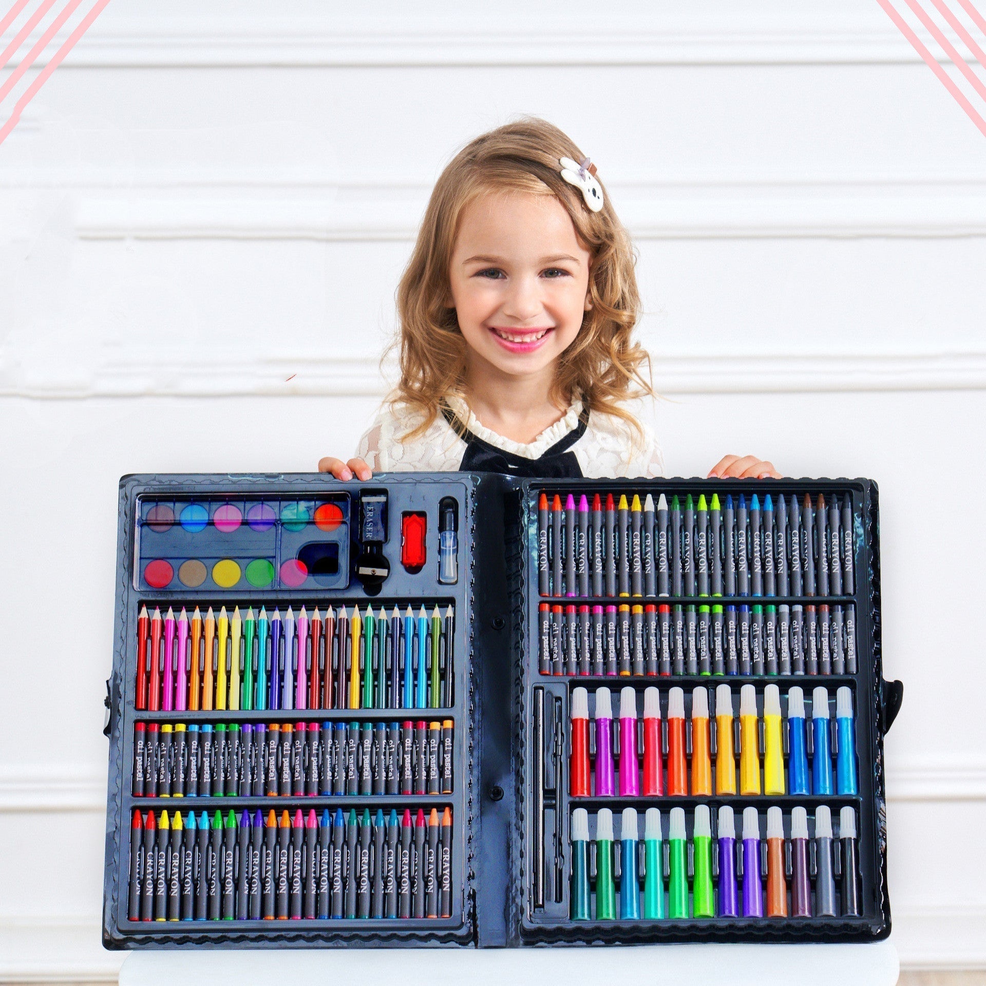 Creative Artist Studio Essentials Kit - Complete Painting & Drawing Supplies