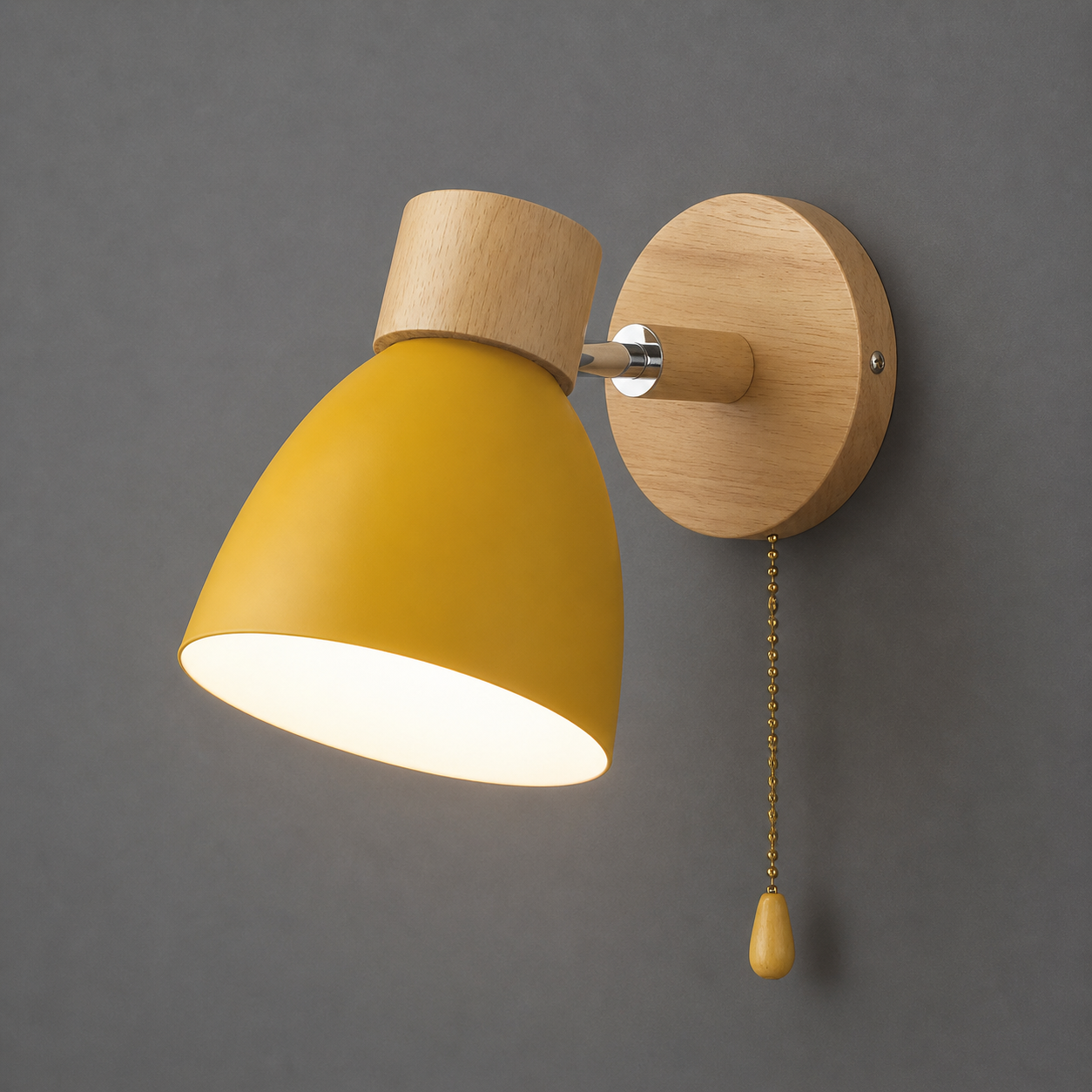 Calmora Applique Murale Bois Style Nordique