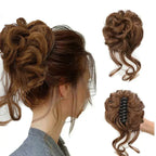 Volumizing Curly Hair Clip-In Bun – Instant Volume and Natural Curls