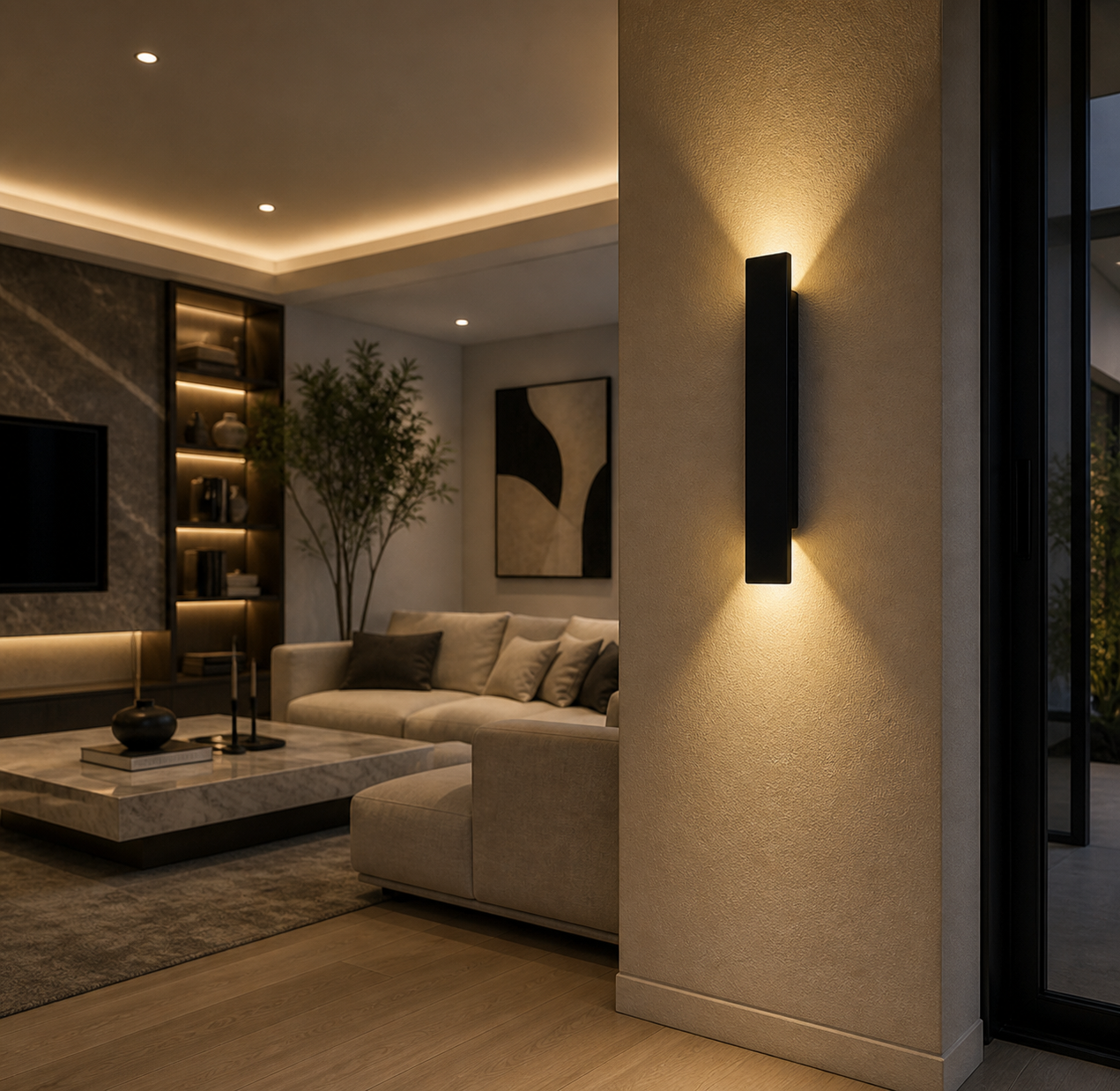 Lumicyl Applique Murale LED Cylindrique Moderne