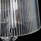 Luminara Lampe de Table Baroque Réglable en Acrylique