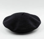 Premium Wool Beret - Classic Winter Hat in 12 Colors