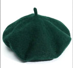 Premium Wool Beret - Classic Winter Hat in 12 Colors