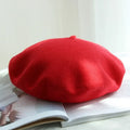 Premium Wool Beret - Classic Winter Hat in 12 Colors