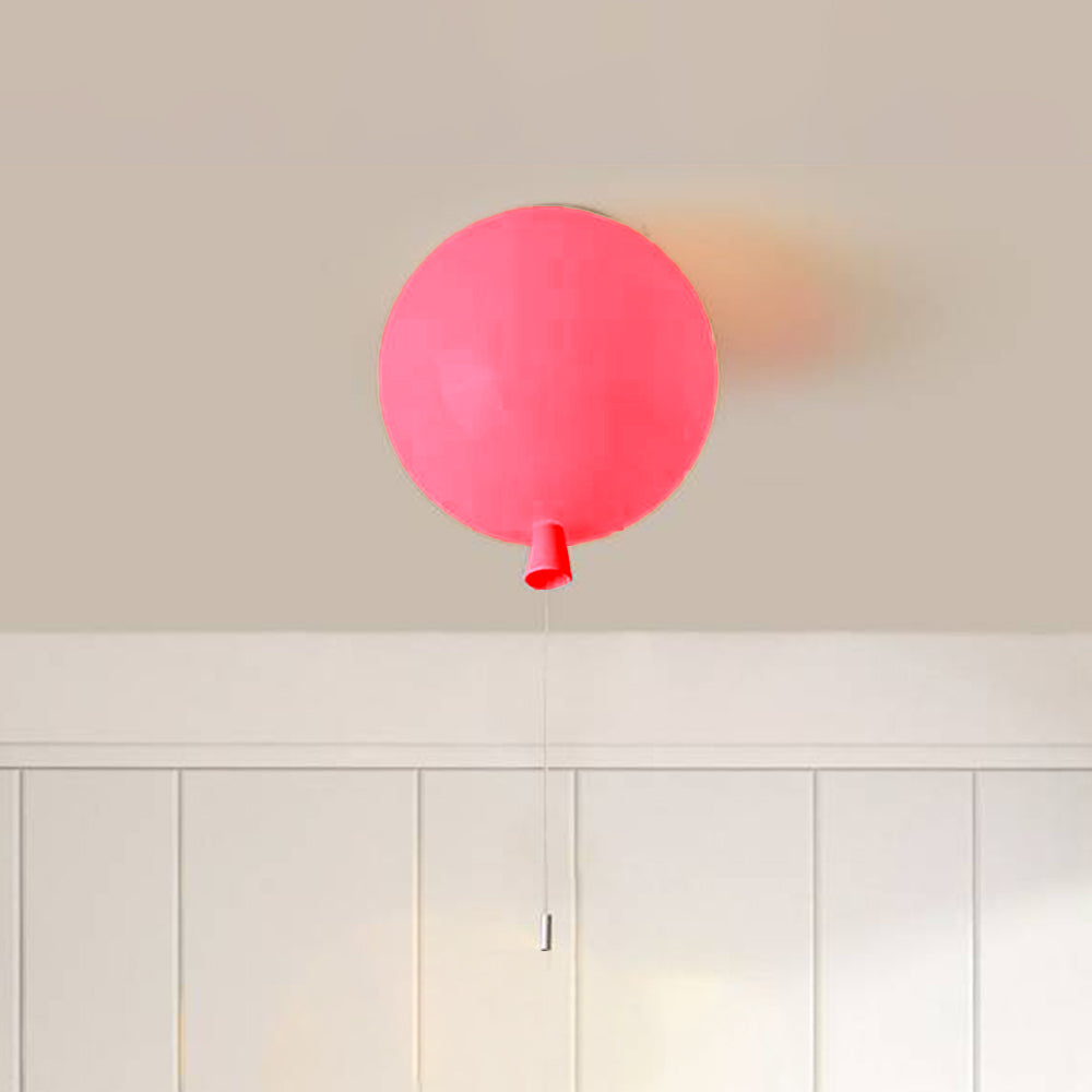 Soft Glow Round Acrylic Ceiling Lamp – Modern LED Light for Bedrooms