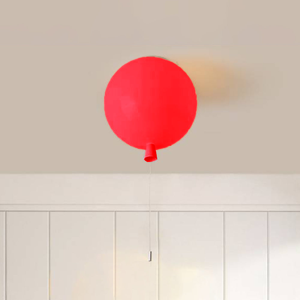 Soft Glow Round Acrylic Ceiling Lamp – Modern LED Light for Bedrooms
