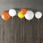 Soft Glow Round Acrylic Ceiling Lamp – Modern LED Light for Bedrooms