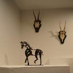 Equinoxa Sculpture Cheval Décorative en Métal