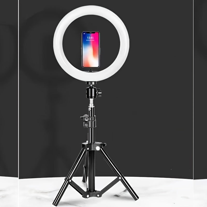 LumaGlow Ring Light Kit | 10-Inch LED Light with Tripod Stand