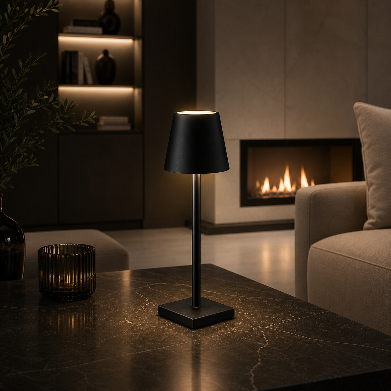 Luminara Rechargeable Wireless LED Table Lamp