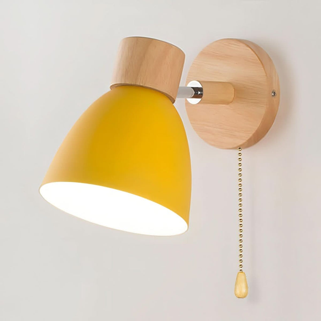 Calmora Wooden Wall Light in Nordic Style