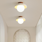 Clévorra Elegant Ceiling Light Metal & Glass