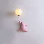 BalloonBuddy Bear LED Wall Light for Kids Bedroom and Nursery