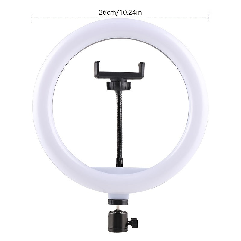 LumaGlow Ring Light Kit | 10-Inch LED Light with Tripod Stand