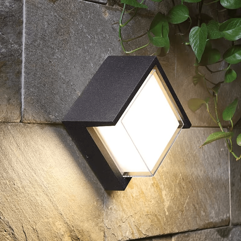 Safelux LED Outdoor Wall Light with Motion Detector
